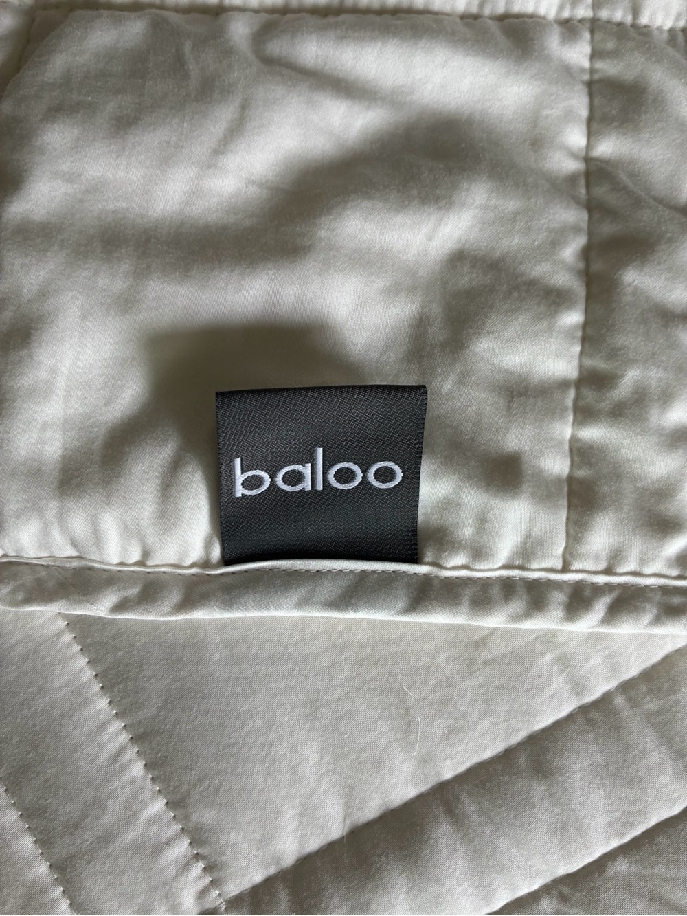 Baloo Quilted Blanket - Light Gray